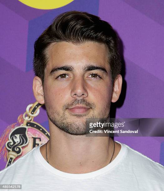 Actor John DeLuca attends Just Jared's Way To Wonderland presented by Ever After High at Greystone Manor Supperclub on August 27, 2015 in West...
