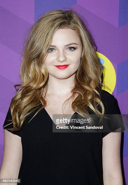 Actress Morgan Lily attends Just Jared's Way To Wonderland presented by Ever After High at Greystone Manor Supperclub on August 27, 2015 in West...