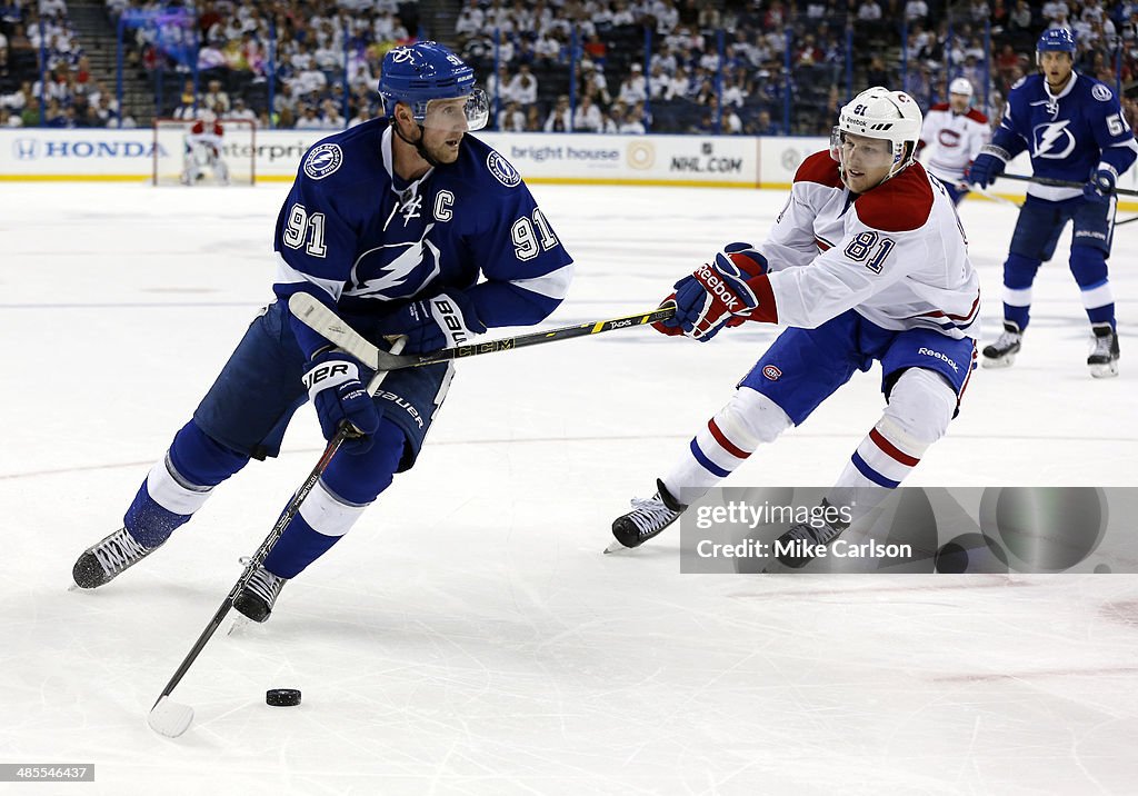 Montreal Canadiens v Tampa Bay Lightning - Game Two