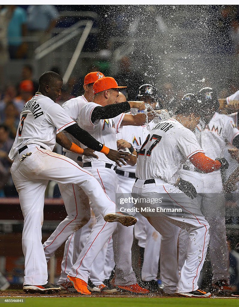 Seattle Mariners v Miami Marlins