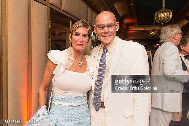 Political strategists Mary Matalin and James Carville attend the re-opening of the historic Orpheum Theater on August 27, 2015 in New Orleans,...