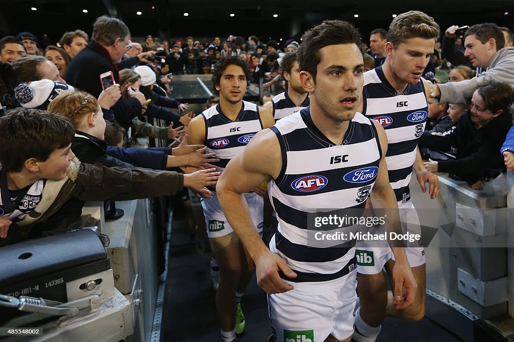 AFL Rd 22 - Geelong v Collingwood