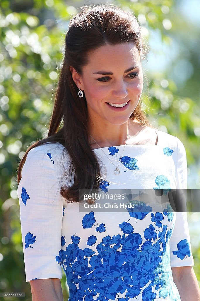 The Duke And Duchess Of Cambridge Tour Australia And New Zealand - Day 13