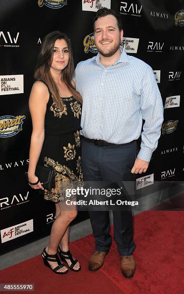 Kate Riccio Kate Riccio and Johno Faherty arrive for the Premiere Of Random Art ...
