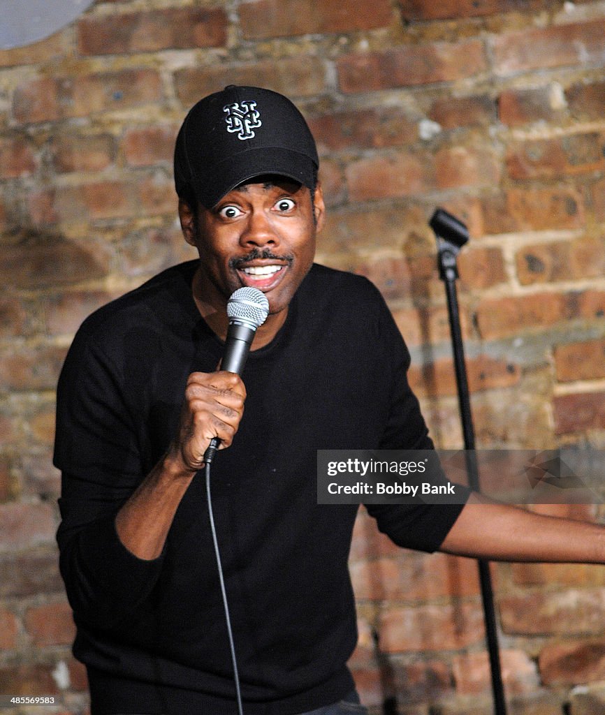 Chris Rock Performs At The Stress Factory