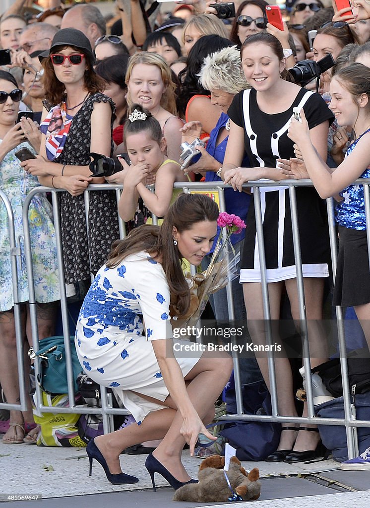 The Duke And Duchess Of Cambridge Tour Australia And New Zealand - Day 13