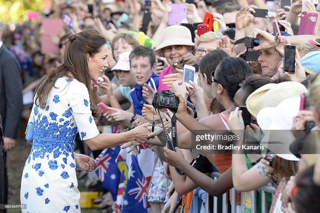 The Duke And Duchess Of Cambridge Tour Australia And New Zealand - Day 13