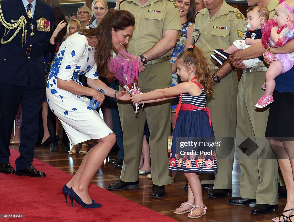 The Duke And Duchess Of Cambridge Tour Australia And New Zealand - Day 13