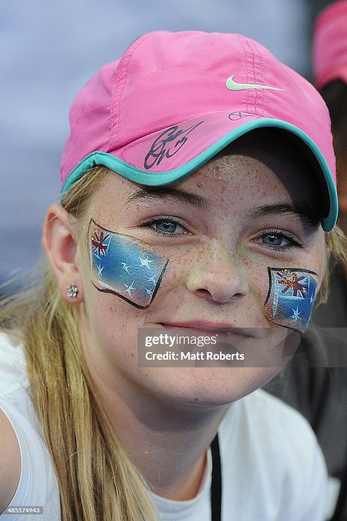 Australia v Germany - Fed Cup Semi Final