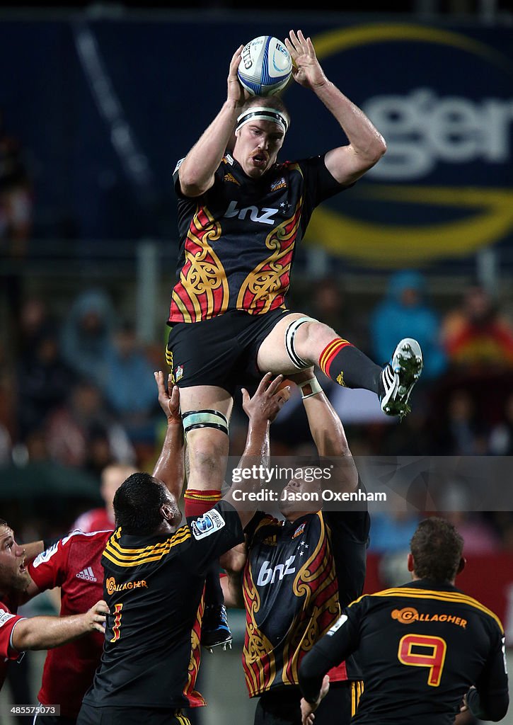 Super Rugby Rd 10 - Chiefs v Crusaders
