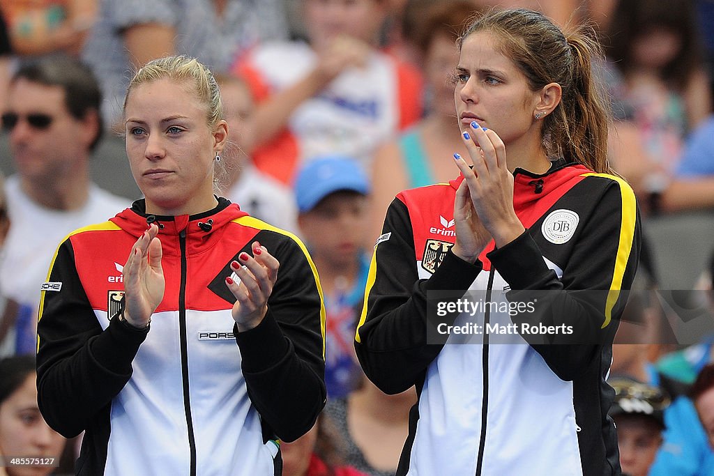 Australia v Germany - Fed Cup Semi Final