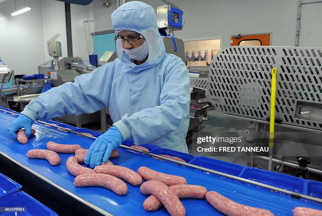 FRANCE-BUSINESS-INDUSTRY-SAUSAGE