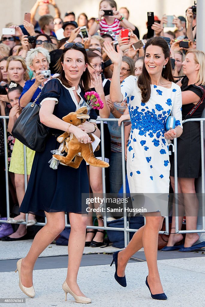 The Duke And Duchess Of Cambridge Tour Australia And New Zealand - Day 13