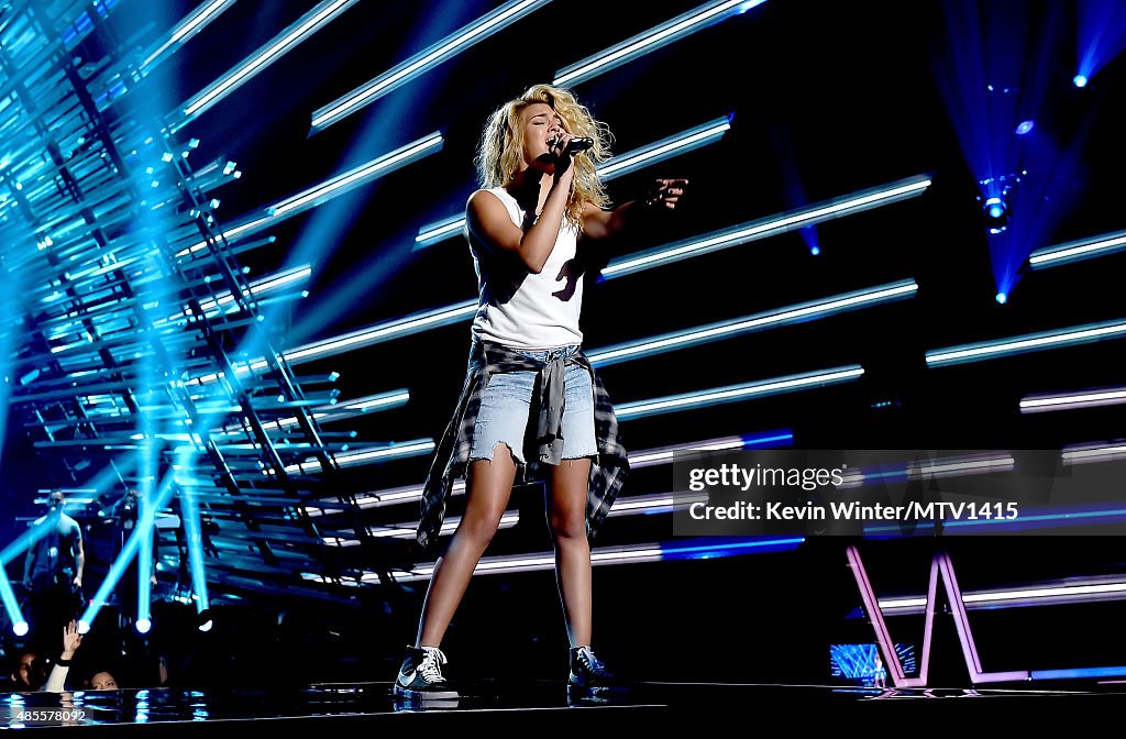 2015 MTV Video Music Awards - Rehearsals