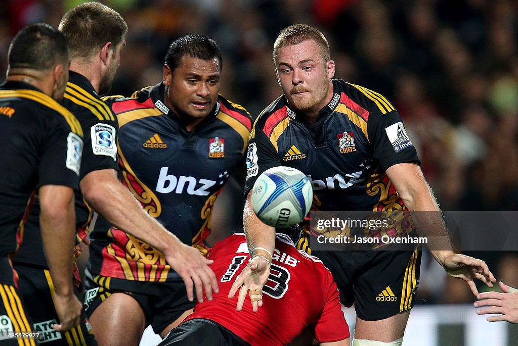 Super Rugby Rd 10 - Chiefs v Crusaders