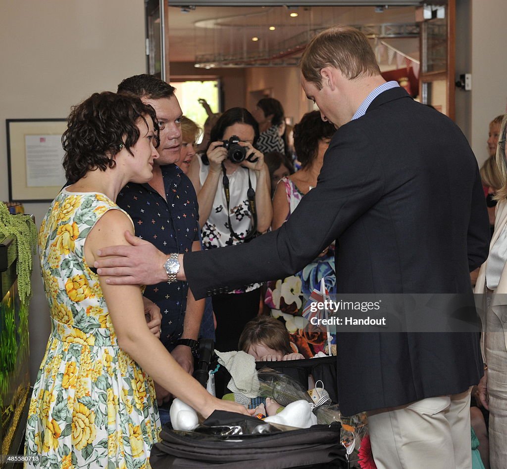 The Duke And Duchess Of Cambridge Tour Australia And New Zealand - Day 12