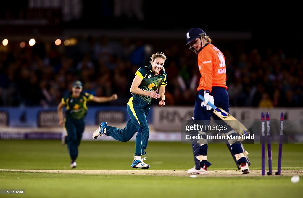 England Women v Australia Women: Women's Ashes Series - 2nd NatWest T20