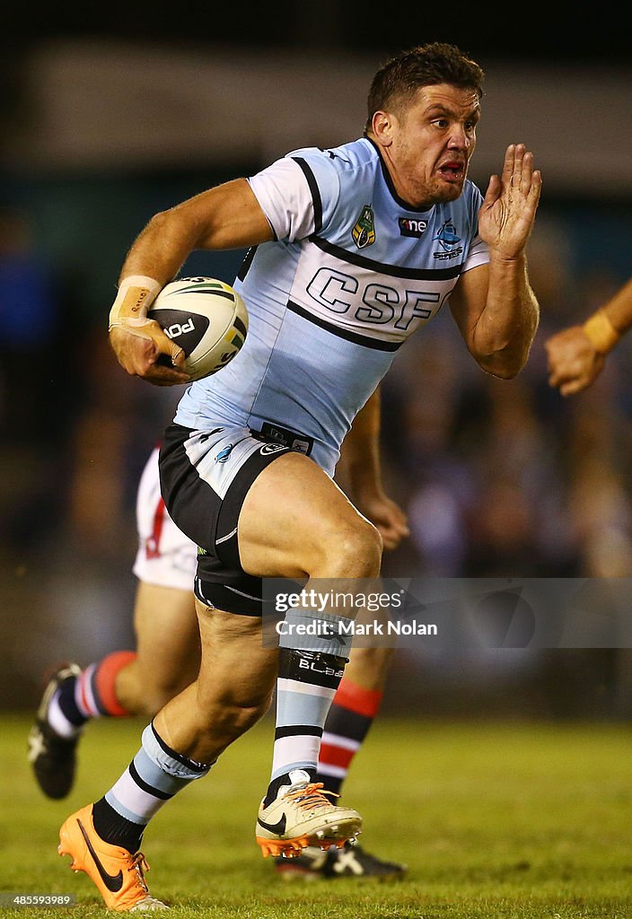 NRL Rd 7 - Sharks v Roosters