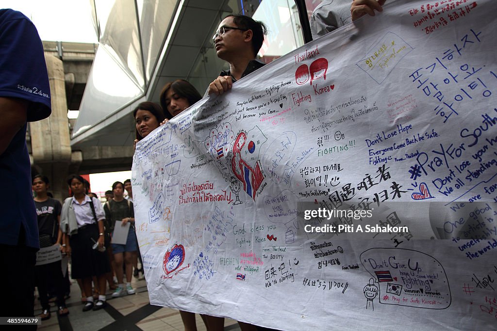 Thai Support for South Korean Ferry Victims