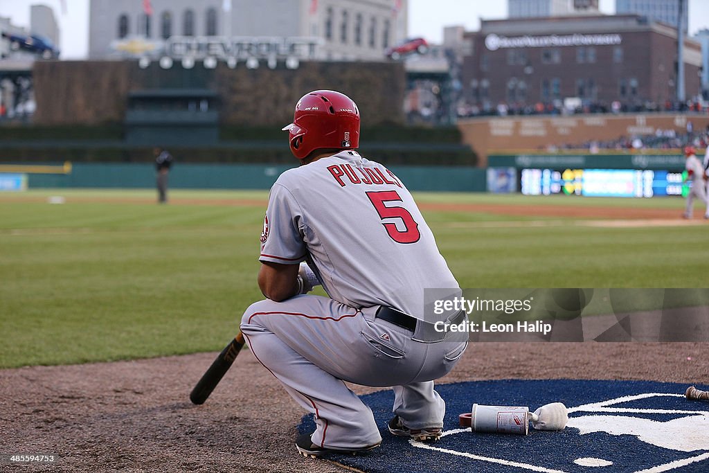 Los Angeles Angels of Anaheim v Detroit Tigers