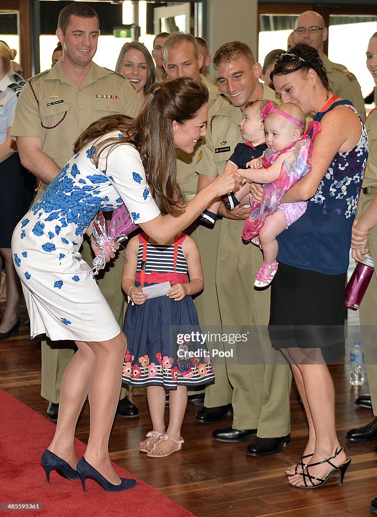 The Duke And Duchess Of Cambridge Tour Australia And New Zealand - Day 13