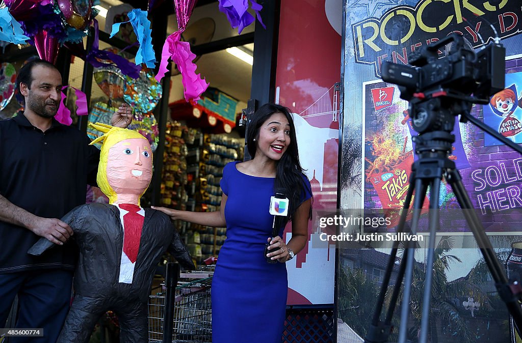 Donald Trump Pinatas On Sale In San Francisco