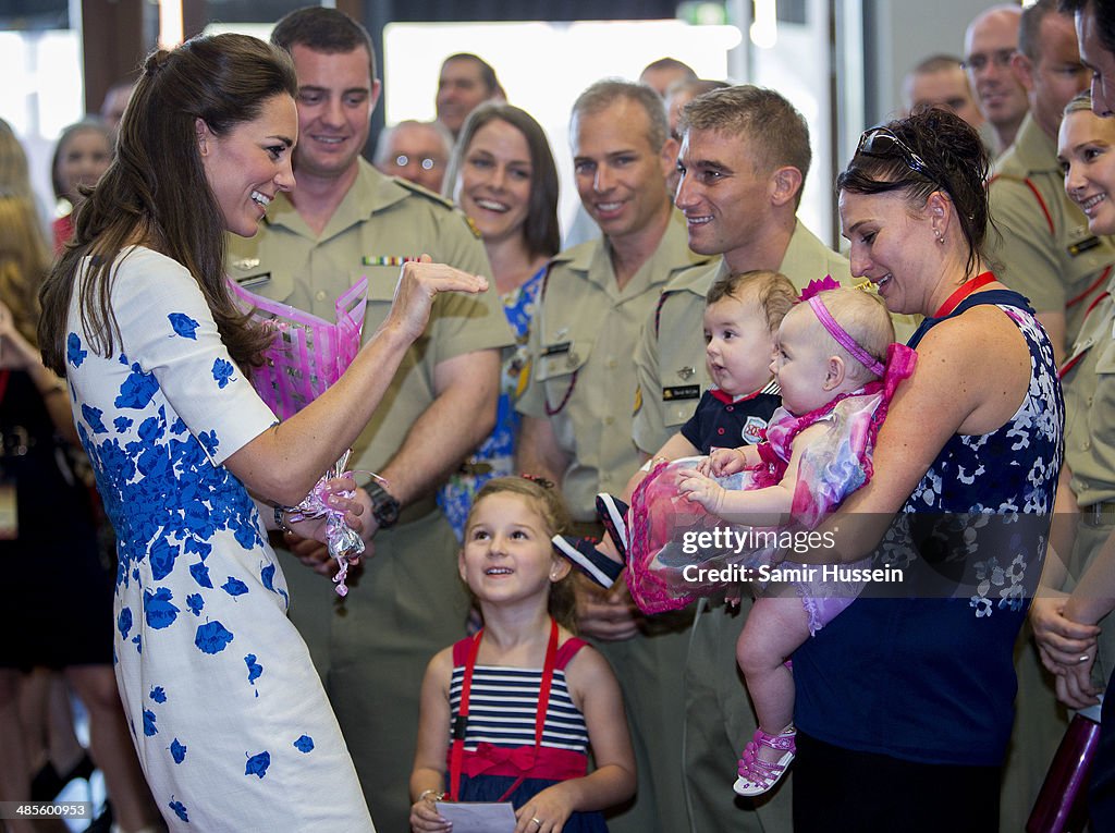 The Duke And Duchess Of Cambridge Tour Australia And New Zealand - Day 13