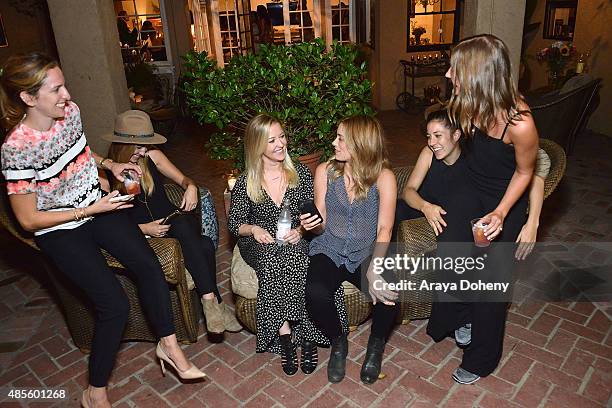 Molly Thompson, Co-Founder Kind Campaign , Arielle Vandenberg and guests attend the KEEP Collective Accessories Social To Benefit The Kind Campaign...