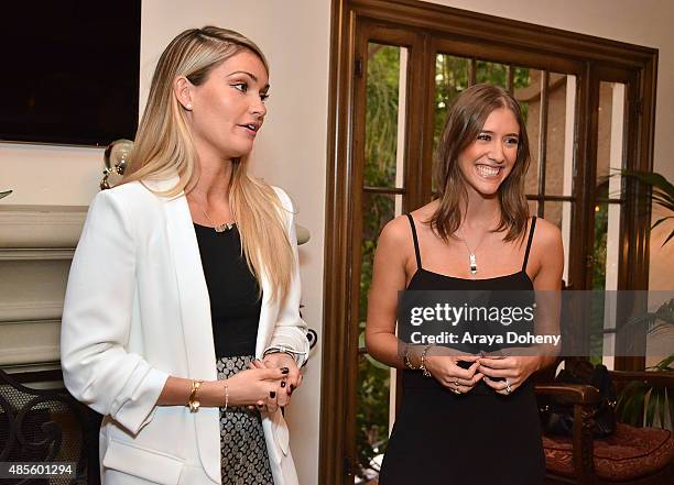 Lauren Paul, Co-Founder Kind Campaign and Molly Thompson, Co-Founder Kind Campaign attend the KEEP Collective Accessories Social To Benefit The Kind...