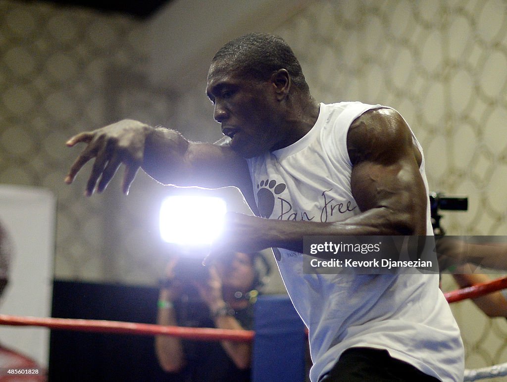 Andre Berto Media Workout