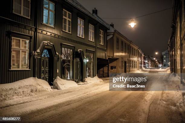 winter in drammen - buskerud stock pictures, royalty-free photos & images