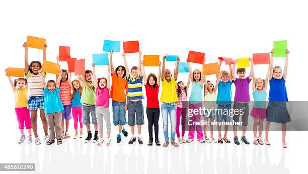 People Hold Paper Crowd Of People Holding Blank Paper Photos and Premium High Res ...