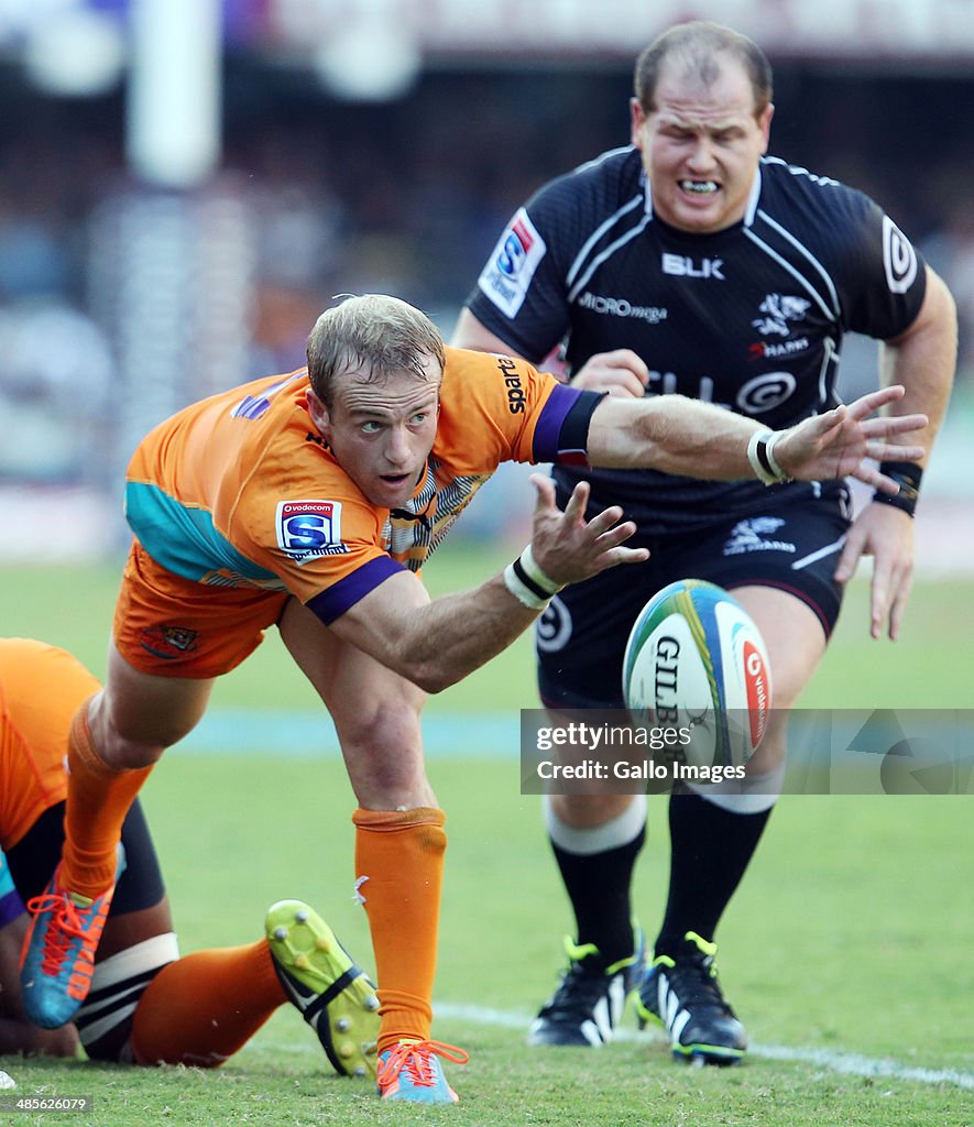 2014 Super Rugby: Cell C Sharks v Toyota Cheetahs