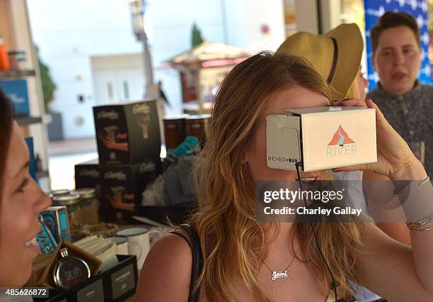 Atmosphere at the Birchbox Multi-City Tour Los Angeles at The Grove on August 28, 2015 in Los Angeles, California.