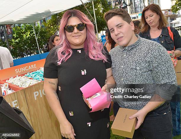 Atmosphere at the Birchbox Multi-City Tour Los Angeles at The Grove on August 28, 2015 in Los Angeles, California.