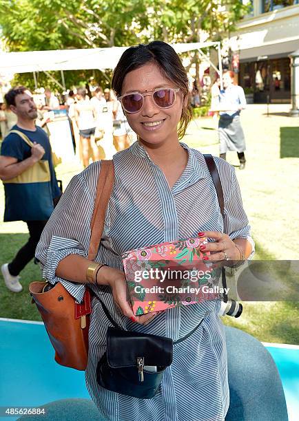 Atmosphere at the Birchbox Multi-City Tour Los Angeles at The Grove on August 28, 2015 in Los Angeles, California.