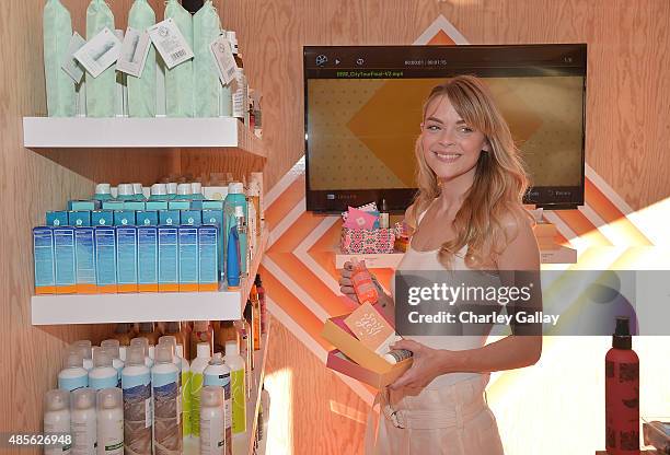 Jaime King attends the Birchbox Multi-City Tour Los Angeles at The Grove on August 28, 2015 in Los Angeles, California.