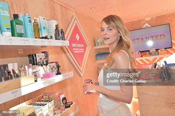 Jaime King attends the Birchbox Multi-City Tour Los Angeles at The Grove on August 28, 2015 in Los Angeles, California.