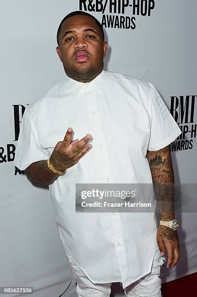 Mustard attends the 2015 BMI R&B/Hip-Hop Awards at Saban Theatre on August 28, 2015 in Beverly Hills, California.