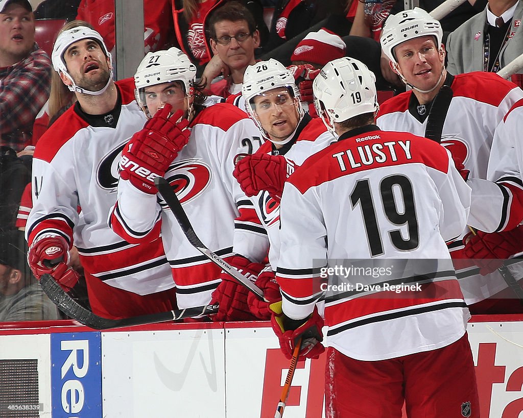 Carolina Hurricanes v Detroit Red Wings