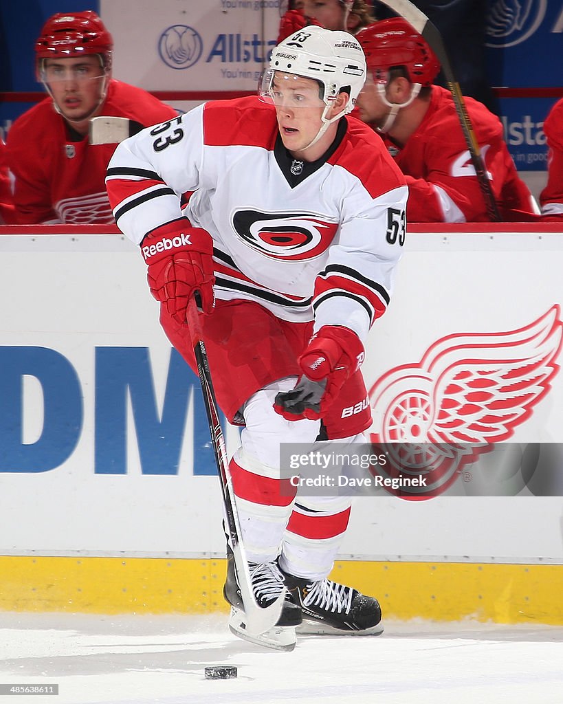 Carolina Hurricanes v Detroit Red Wings