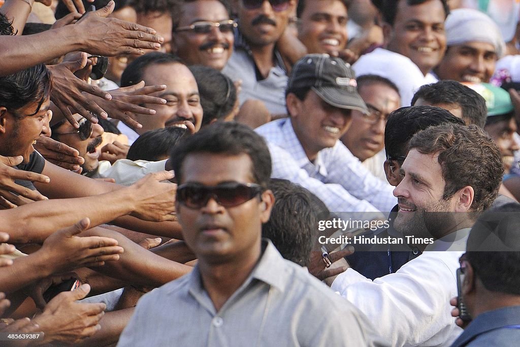 Rahul Gandhi Address Rally In Berhampore