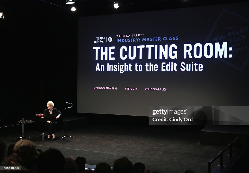 Tribeca Talks Industry Master Class:The Cutting Room: An Insight to the Edit Suite - 2014 Tribeca Film Festival