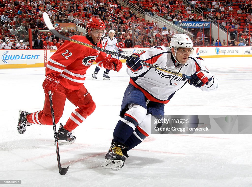 Washington Capitals v Carolina Hurricanes