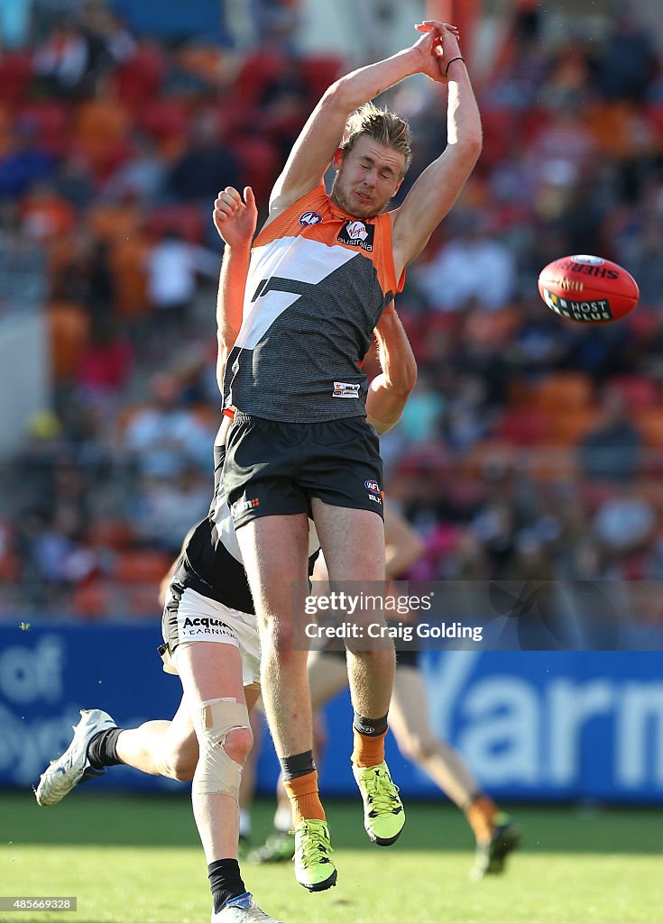 AFL Rd 22 - GWS Giants v Carlton