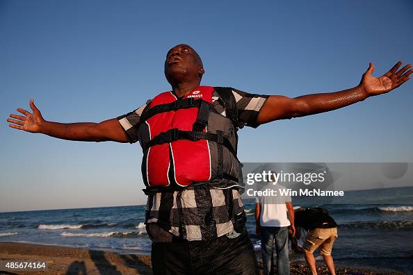Migrants Arrive On The Beaches Of Kos In Greece Migrants Arrive On The Beaches Of Kos In Greece
