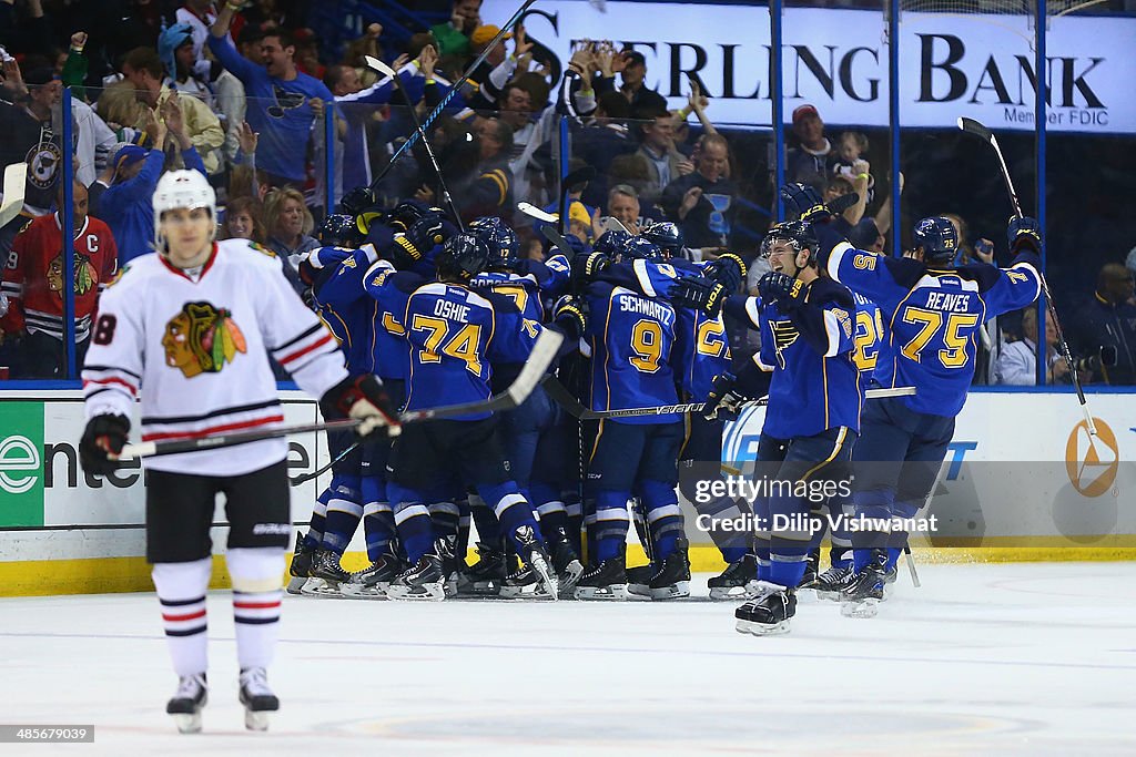 Chicago Blackhawks v St. Louis Blues - Game Two