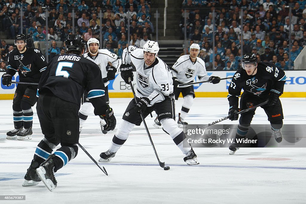 Los Angeles Kings v San Jose Sharks - Game One