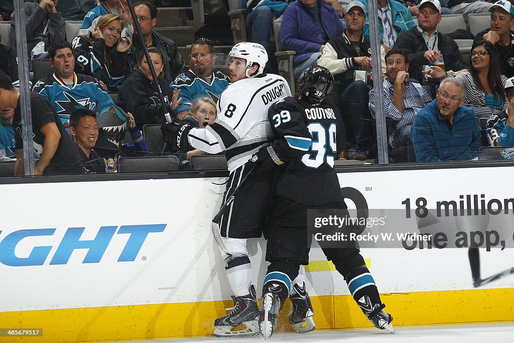 Los Angeles Kings v San Jose Sharks - Game One