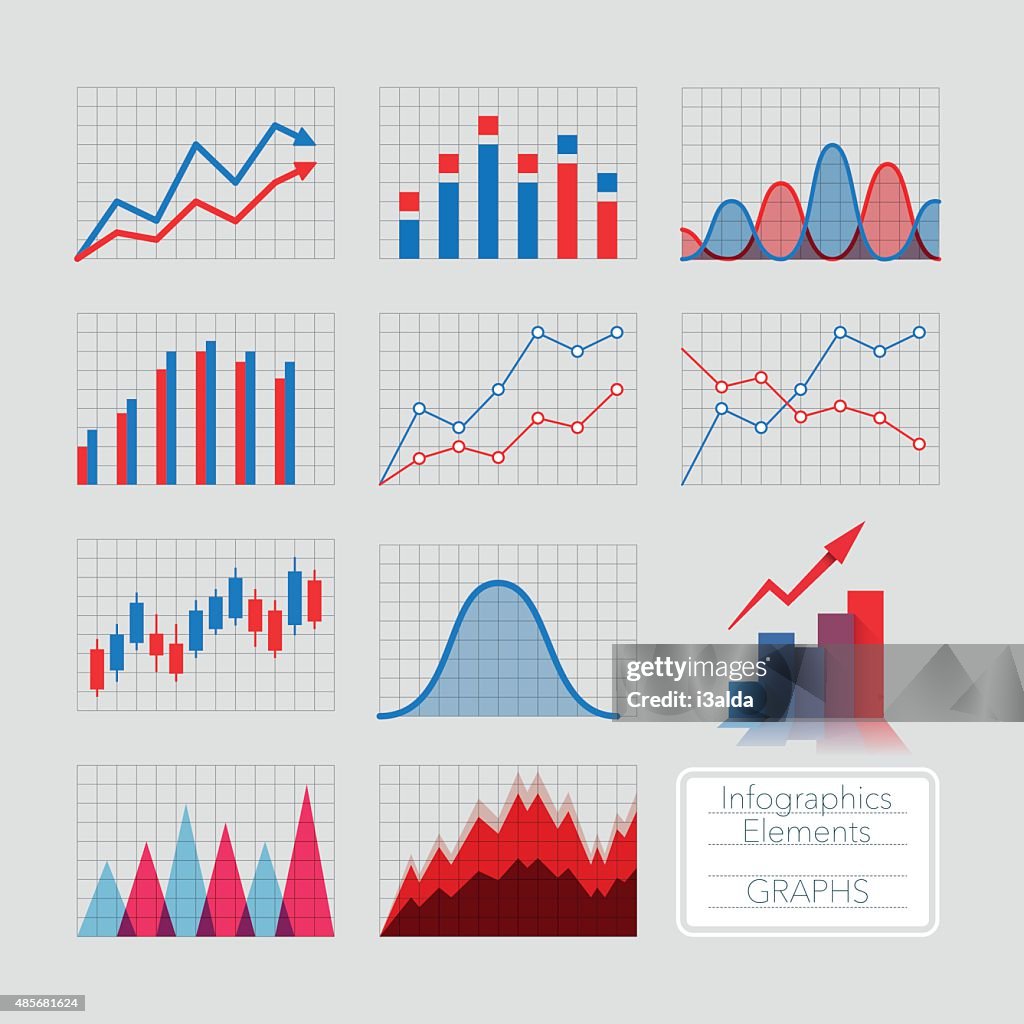 Search Chart Graph Set Of Charts High-Res Vector Graphic - Getty Images